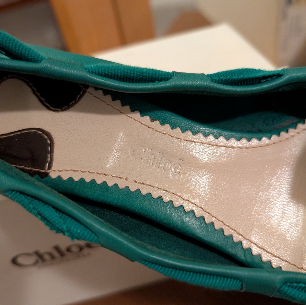 Chloe Lex Flats Size 9 - Picture 6 of 8